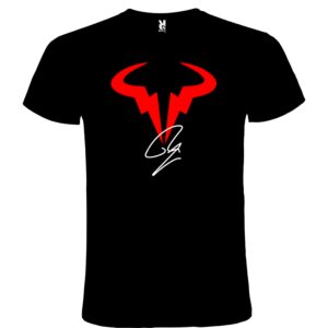 Camiseta negra Toro Rafa Nadal