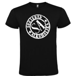 Camiseta negra Soziedad Alkoholika