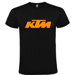 Camiseta negra KTM