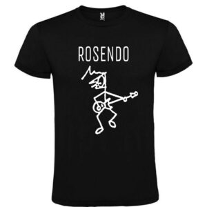 Camiseta negra Rosendo