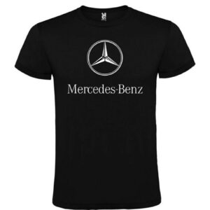 Camiseta negra Mercedes Benz