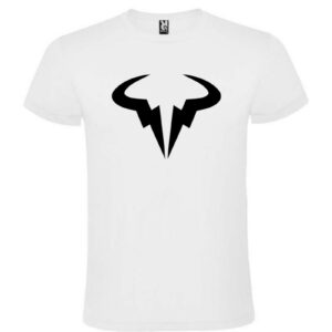 Camiseta blanca Toro Rafa Nadal