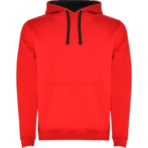 Sudadera con capucha Roly rojo