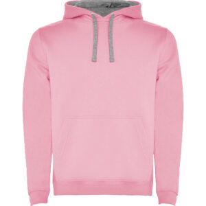 Sudadera con capucha Roly rosa claro