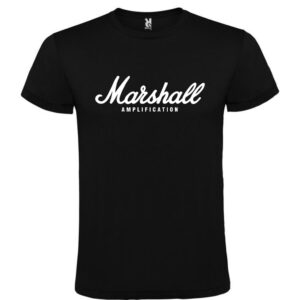 Camiseta negra Marshall Amplification