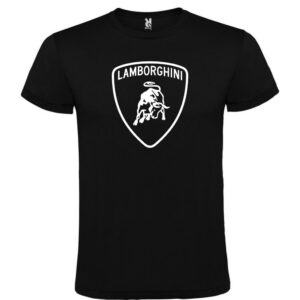 Camiseta negra Lamborghini