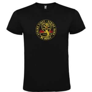 Camiseta negra Cobra Kai