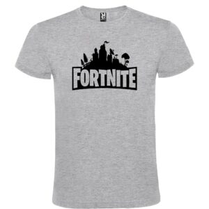 Camiseta gris Fortnite