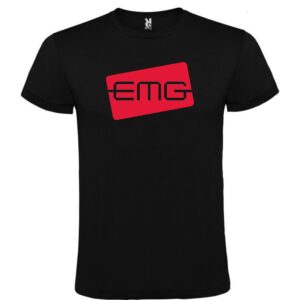 Camiseta negra EMG