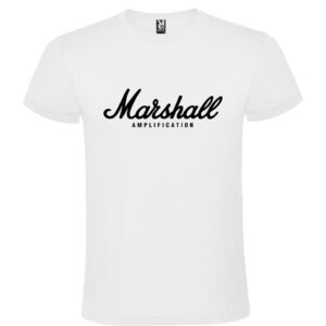 Camiseta blanca Marshall Amplification