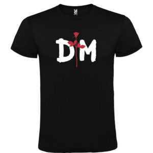 Camiseta negra Depeche Mode