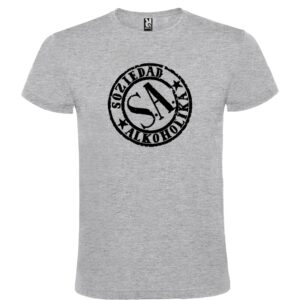 Camiseta gris Soziedad Alkoholika