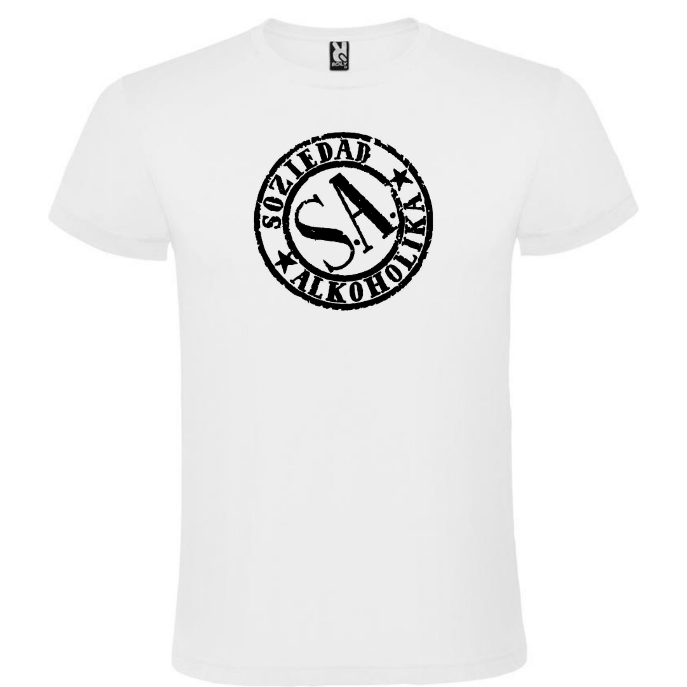 Camiseta blanca Soziedad Alkoholika