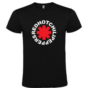 Camiseta negra Red Hot Chili Peppers