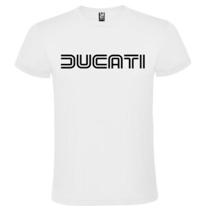 Camiseta blanca Ducati