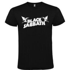 Camiseta negra Black Sabbath
