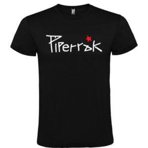Camiseta negra Piperrak