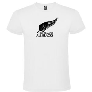 Camiseta blanca All Blacks