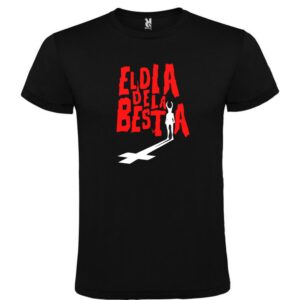 Camiseta negra El día de la bestia