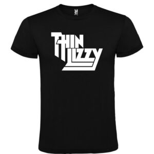 Camiseta negra Thin Lizzy
