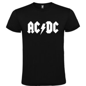 Camiseta negra AC/DC