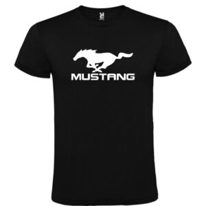 Camiseta negra Ford Mustang