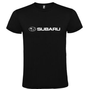 Camiseta negra Subaru