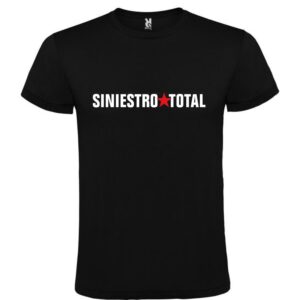 Camiseta negra Siniestro Total