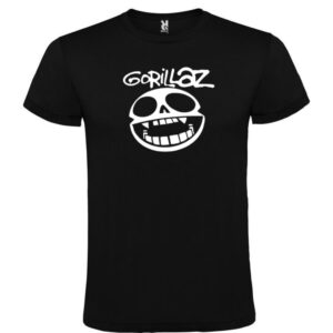Camiseta negra Gorillaz
