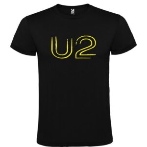 Camiseta negra U2