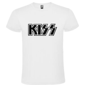 Camiseta blanca Kiss