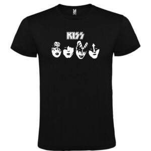 Camiseta negra Kiss