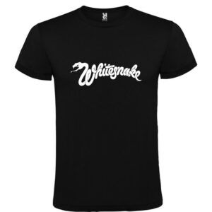 Camiseta negra Whitesnake