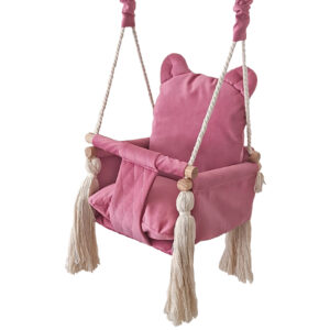 Columpio infantil de Madera y Tela