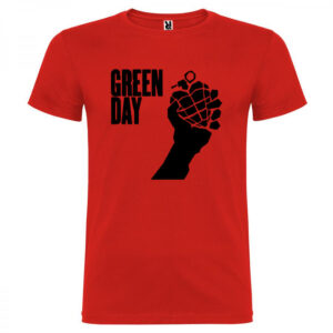Camiseta con logotipo de Green Day