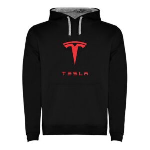 Sudadera con capucha Tesla