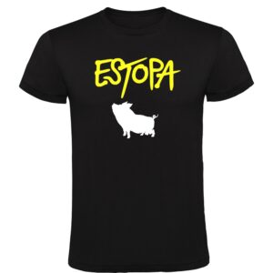 Camiseta Negra Estopa