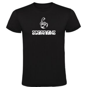 Camiseta negra Scorpions