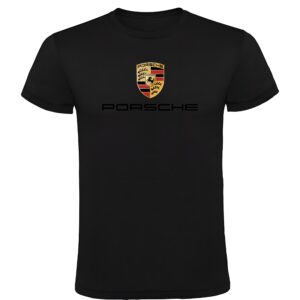 Camiseta negra Porsche