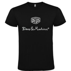 Camiseta negra Deus Ex Machina