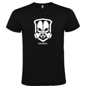 Camiseta negra Chernóbil