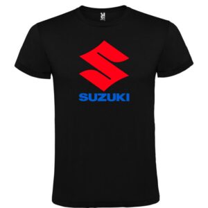 Camiseta negra Suzuki